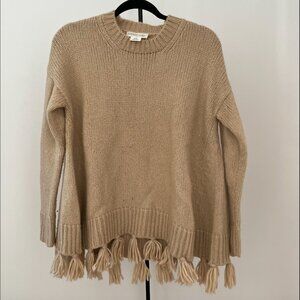 KATE SPADE x BROOME STREET – Alpaca Tassel Sweater - Size